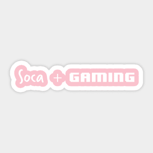 Soca Plus Gaming Sticker